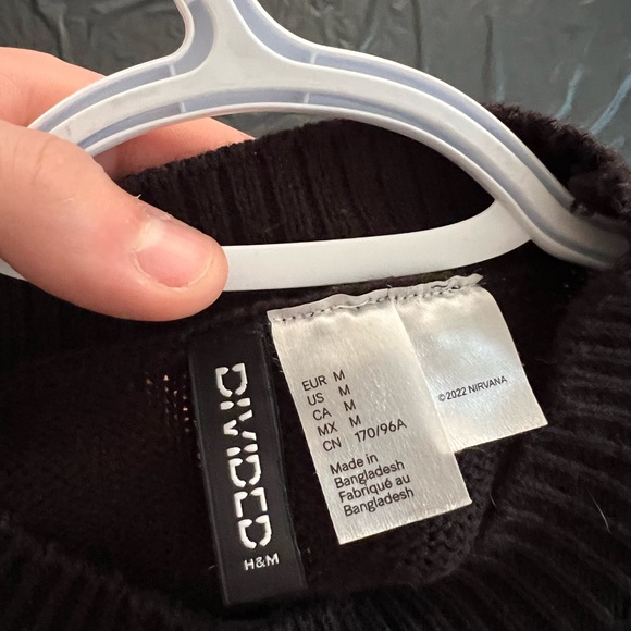 Nirvana graphic design knit sweater - Picture 3 of 3